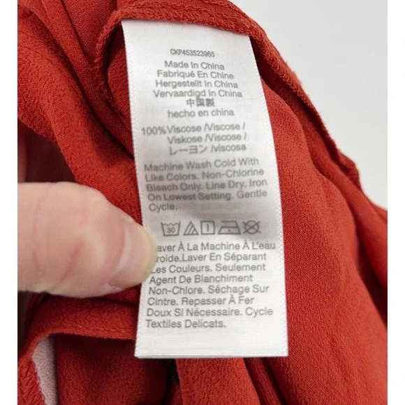 Madewell Womens Shift Dress 3X Drop Shoulder Beach Boho Minimalist Lagenlook - Picture 9 of 10